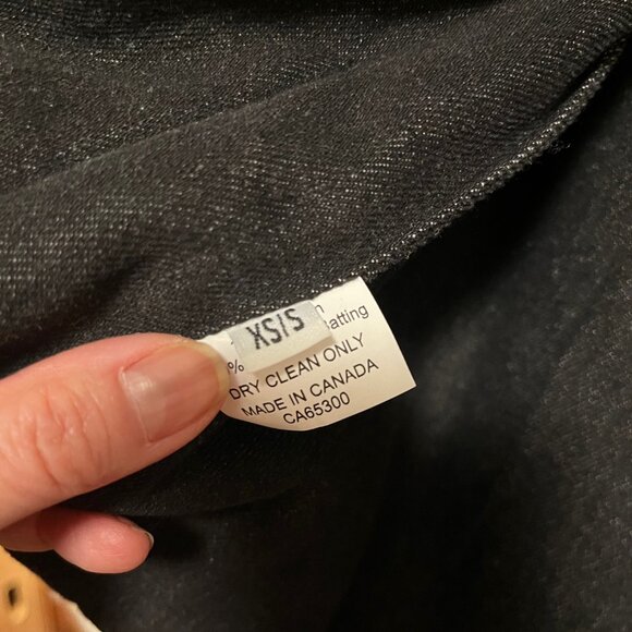 A Bronze Age Dylan Vest in Pebble Denim - Picture 6 of 9